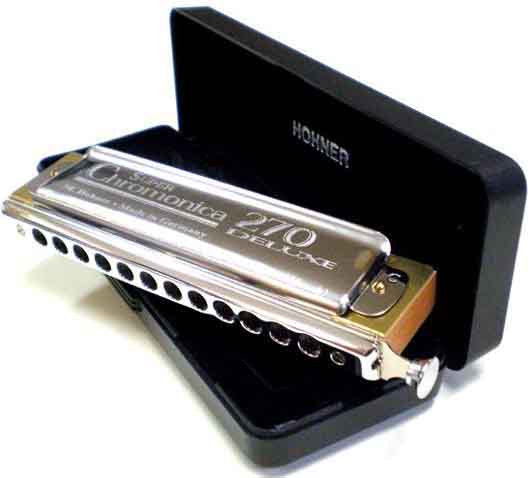 호너 HOHNER 슈퍼 크로모니카 하모니카 270 디럭스 M754001