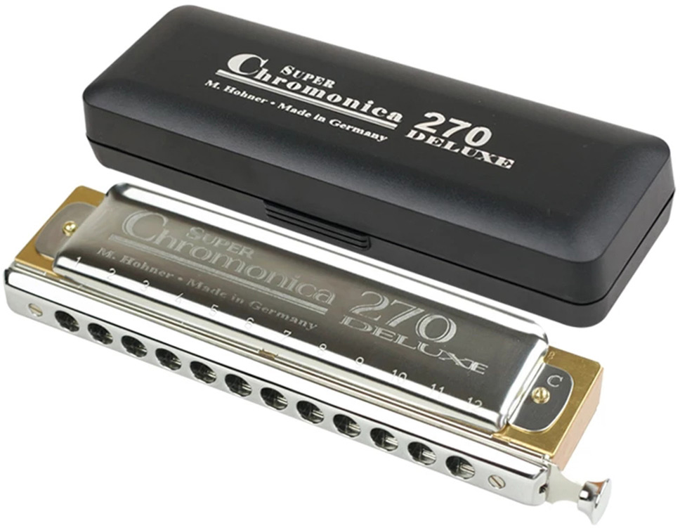 호너 HOHNER 슈퍼 크로모니카 하모니카 270 디럭스 M754001