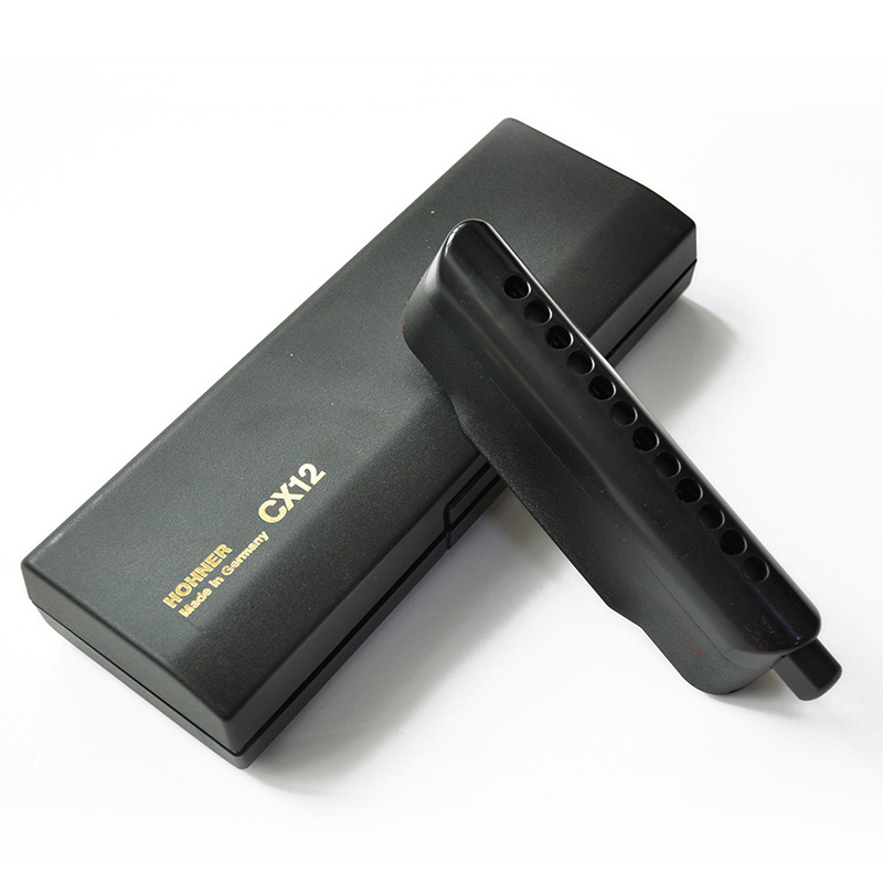 호너 HOHNER 크로모니카 하모니카 CX12 BLACK 12홀 C장조