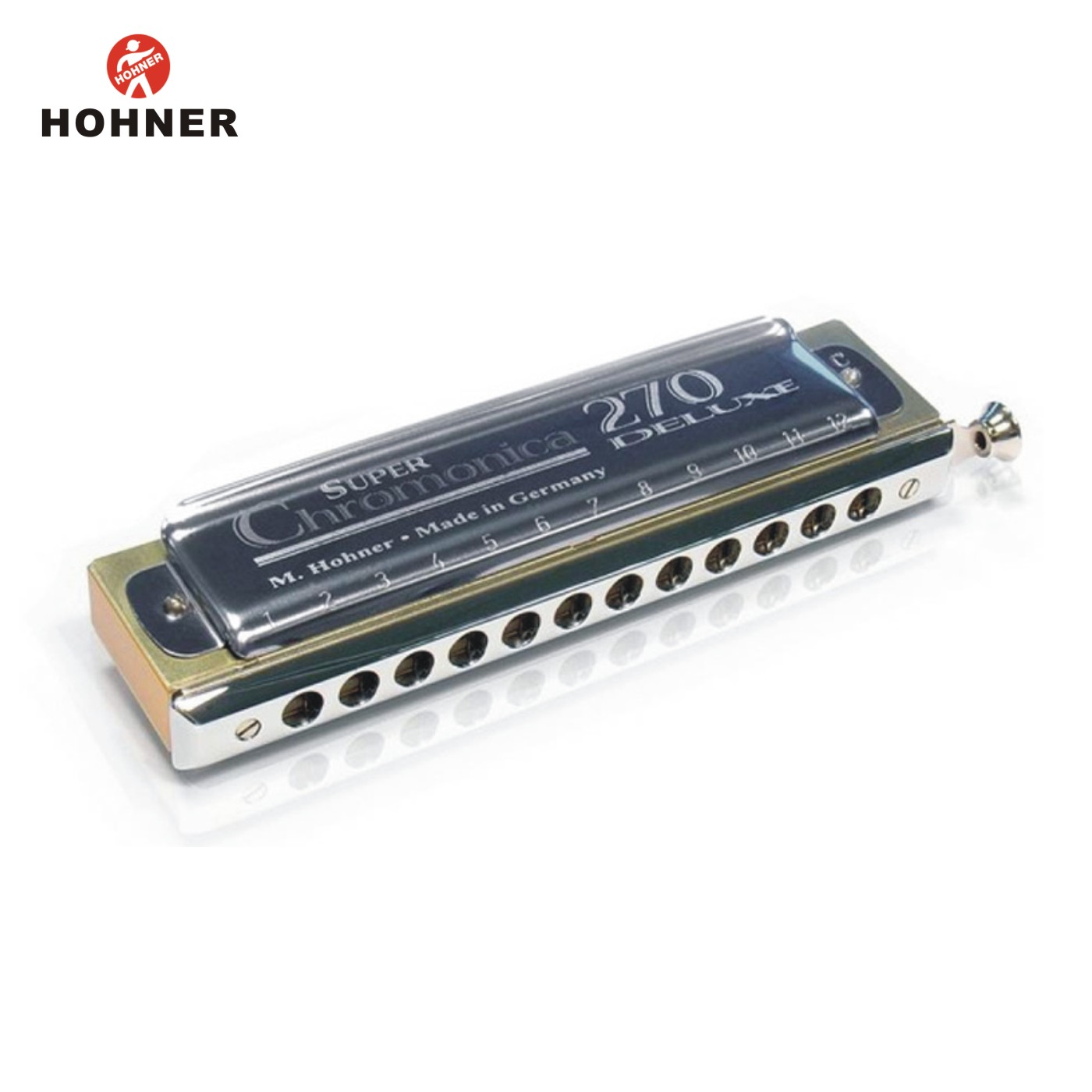 호너 HOHNER 슈퍼 크로모니카 하모니카 270 디럭스 M754001