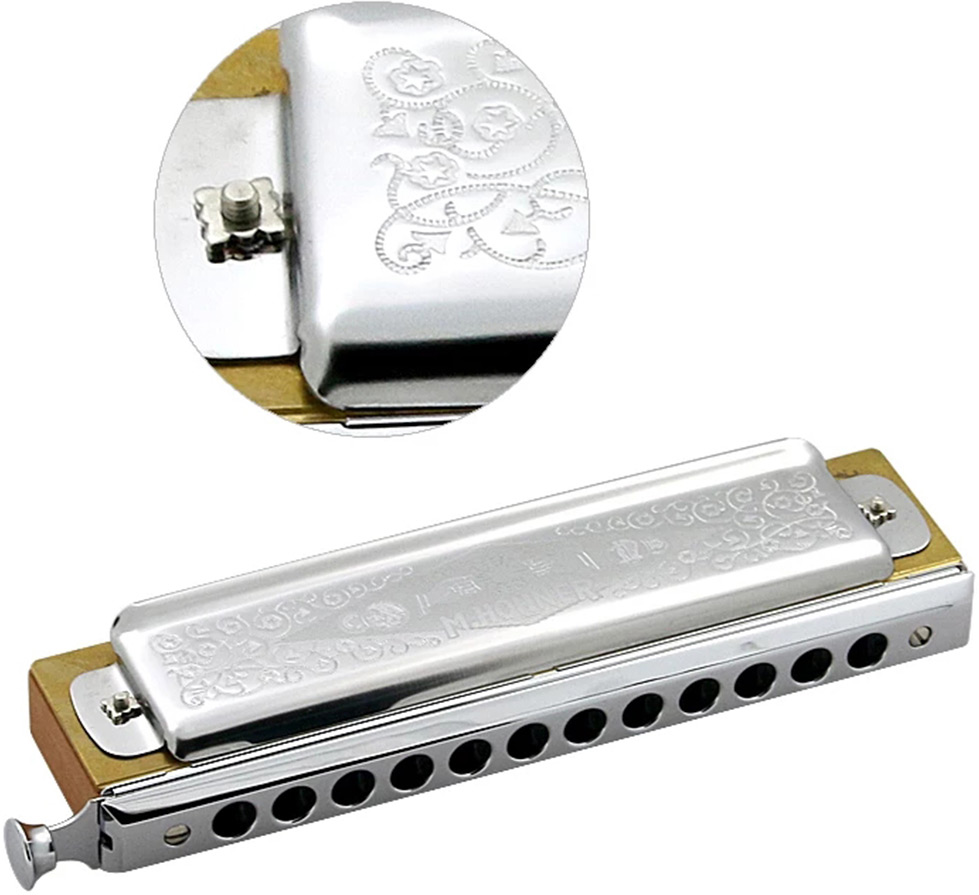 호너 HOHNER 슈퍼 크로모니카 하모니카 270 디럭스 M754001